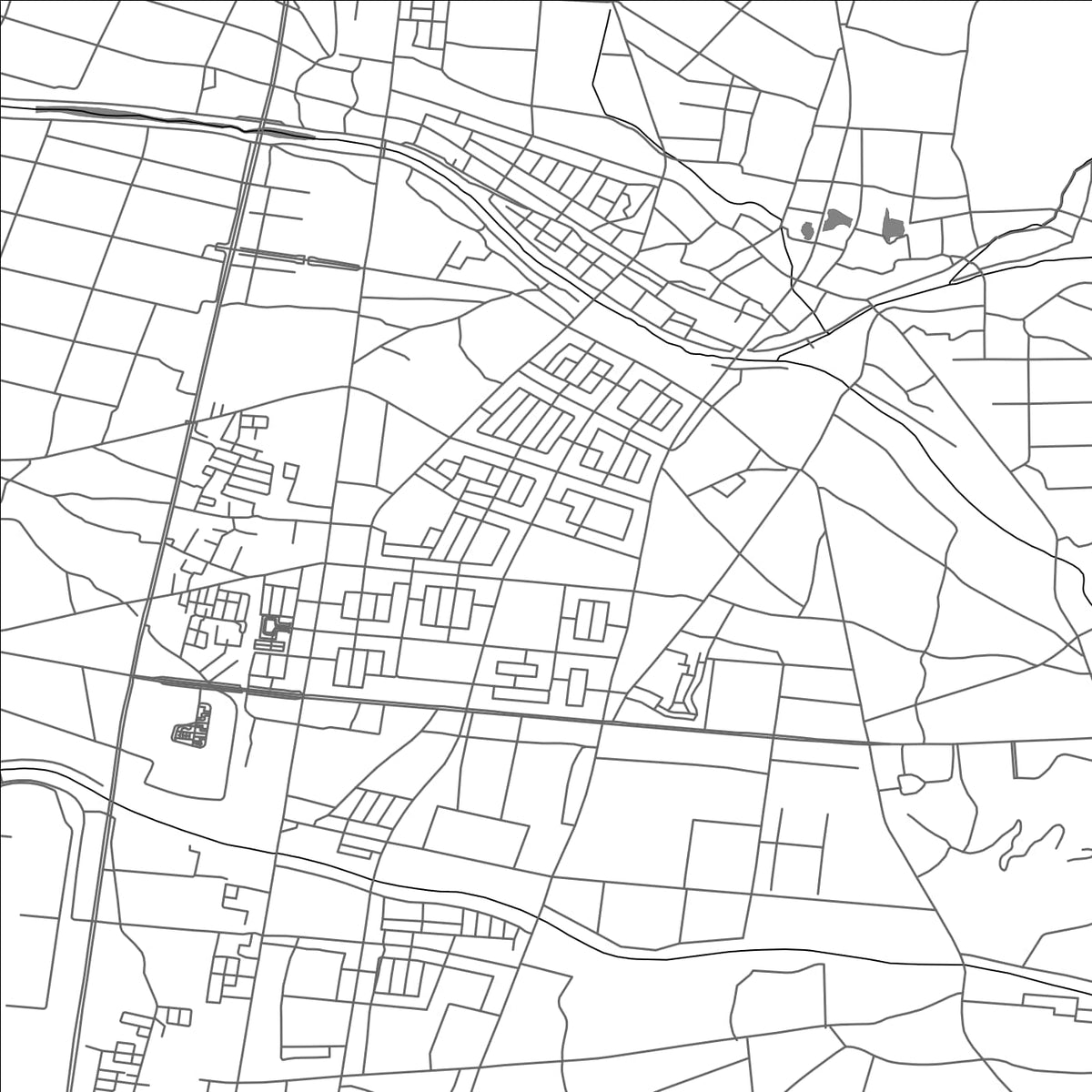 ROAD MAP OF HIGASHINE, JAPAN BY MAPBAKES