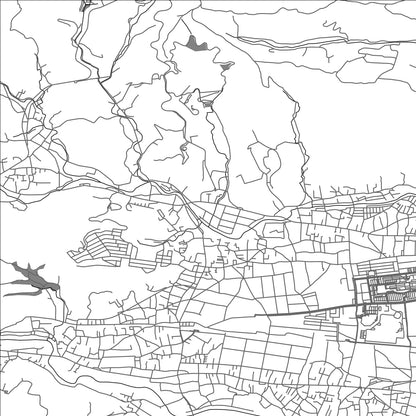 ROAD MAP OF HINODE, JAPAN BY MAPBAKES