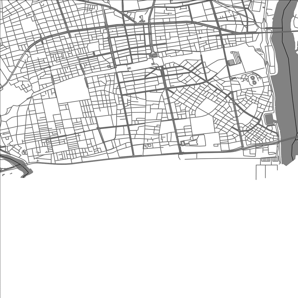 ROAD MAP OF HIRATSUKA, JAPAN BY MAPBAKES