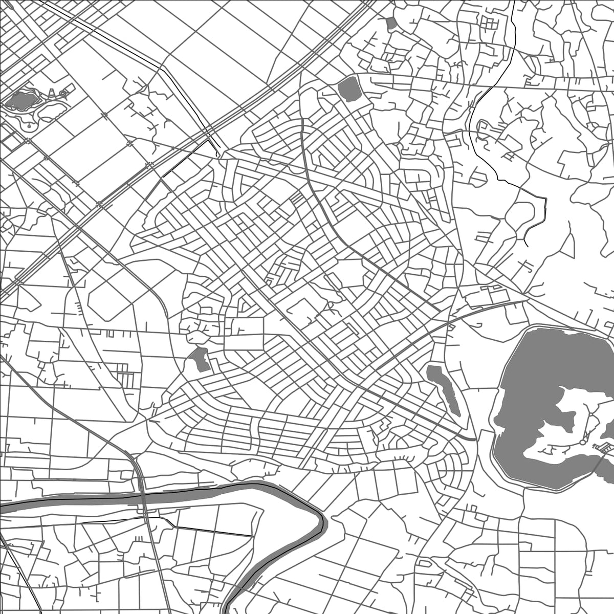 ROAD MAP OF ICHIHARA, JAPAN BY MAPBAKES