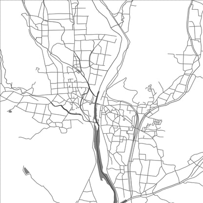 ROAD MAP OF ICHIKAWA, JAPAN BY MAPBAKES