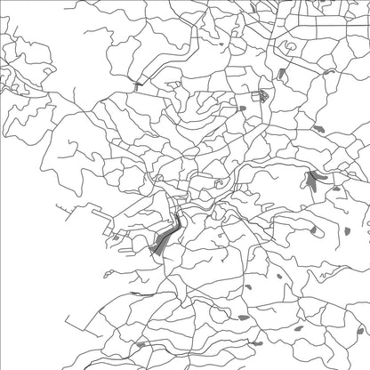 ROAD MAP OF IKI, JAPAN BY MAPBAKES