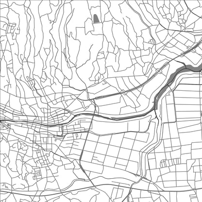 ROAD MAP OF ISAHAYA, JAPAN BY MAPBAKES