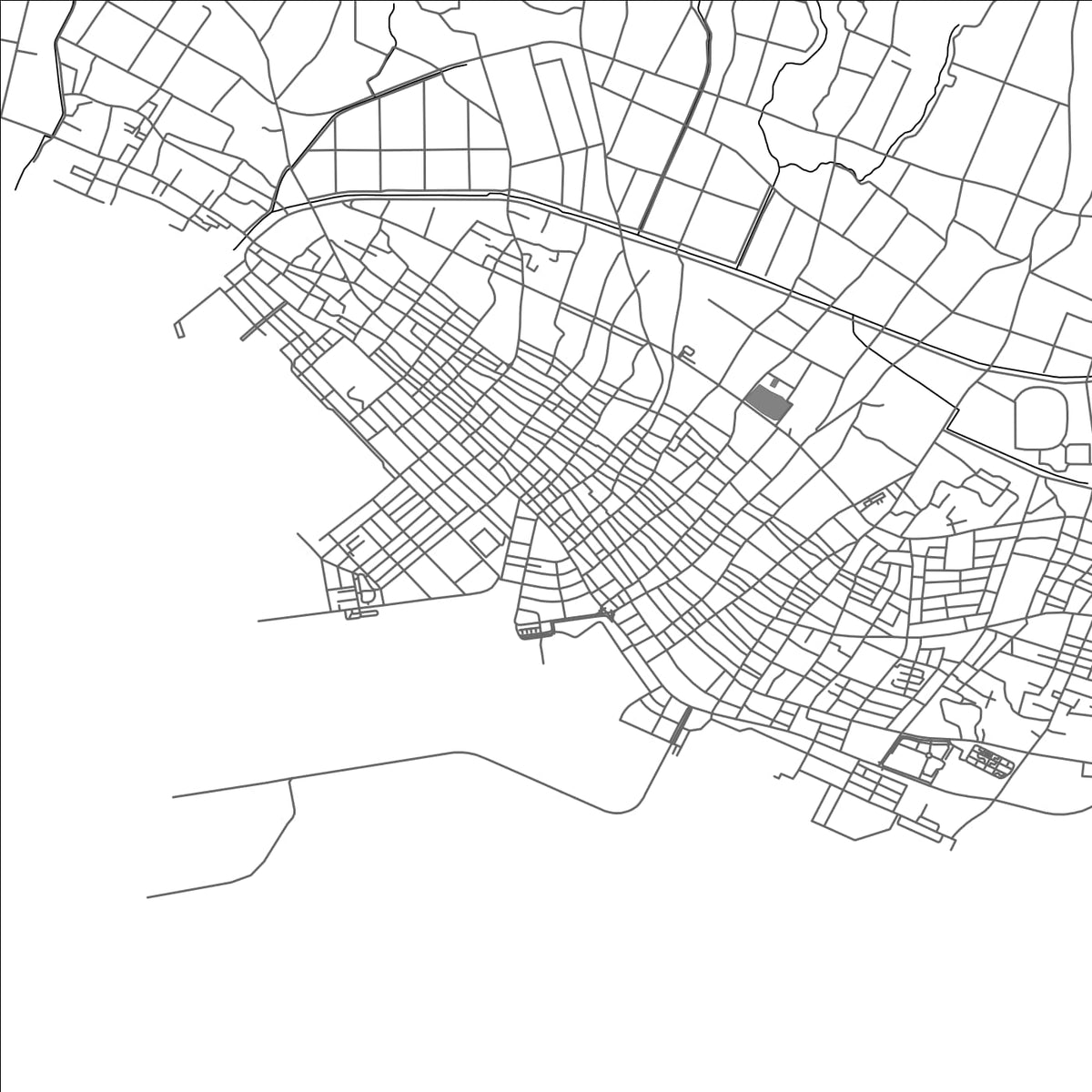 ROAD MAP OF ISHIGAKI, JAPAN BY MAPBAKES