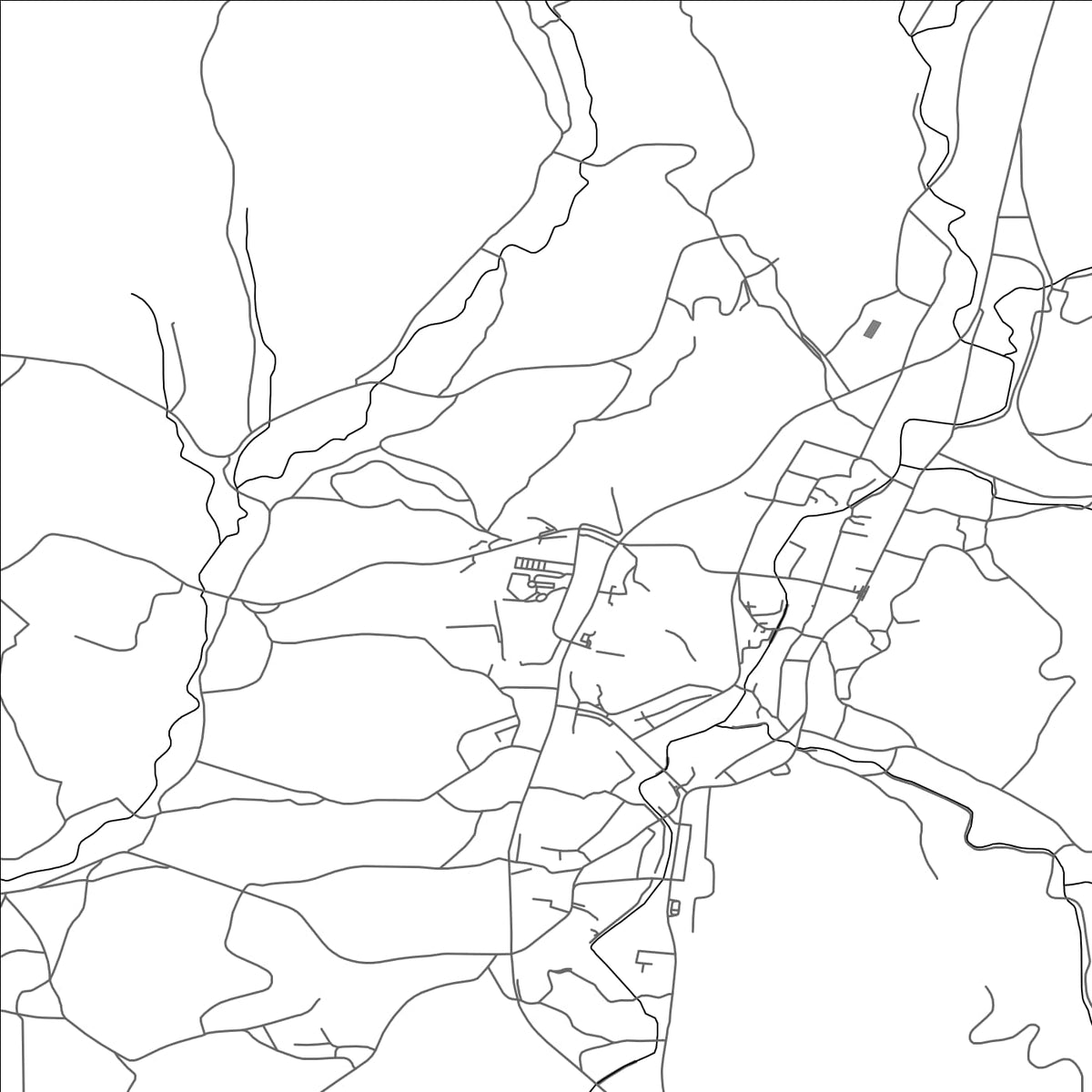 ROAD MAP OF IWATE, JAPAN BY MAPBAKES