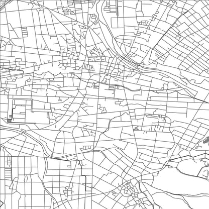 ROAD MAP OF KAMIICHI, JAPAN BY MAPBAKES