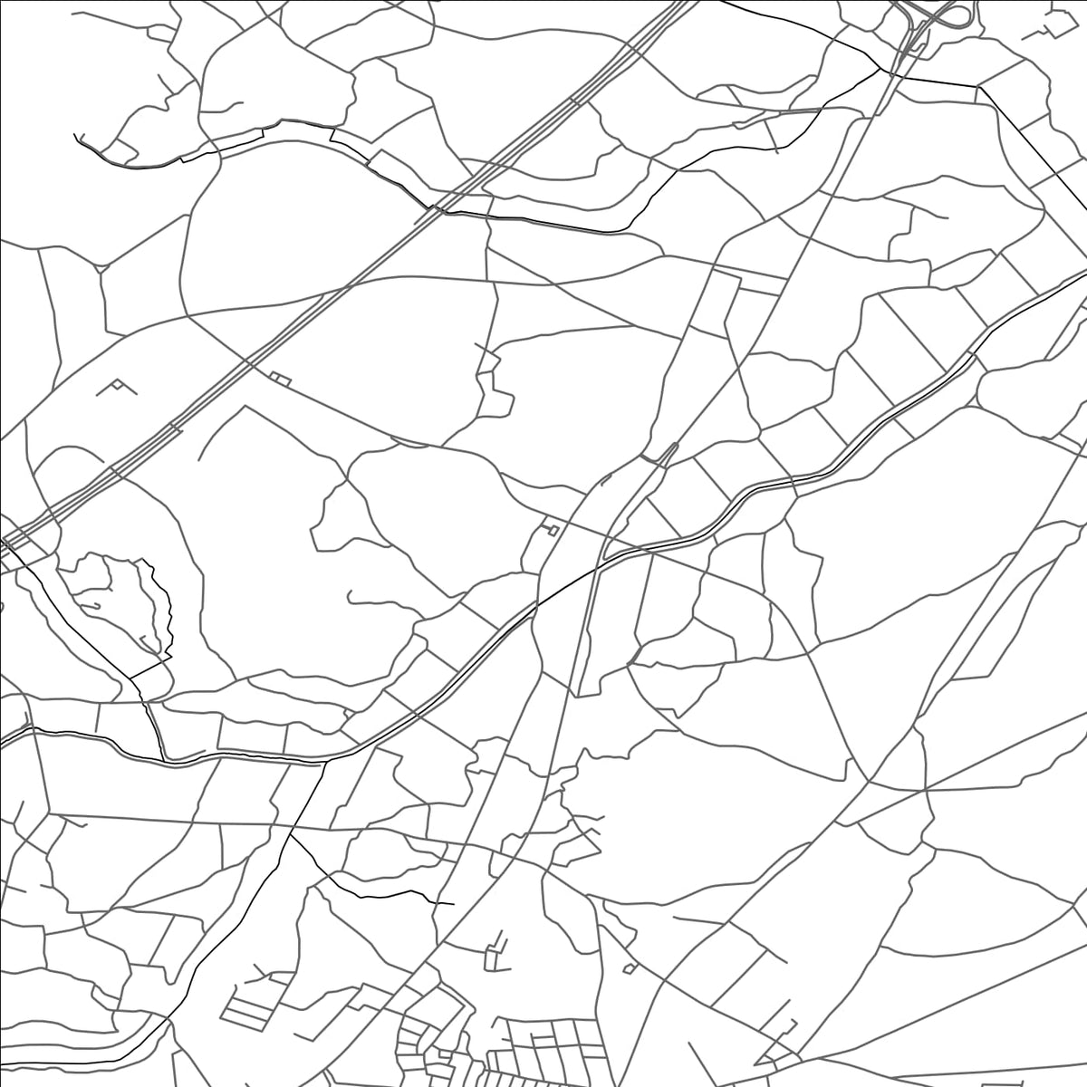 ROAD MAP OF KASUMIGAURA, JAPAN BY MAPBAKES