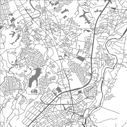 ROAD MAP OF KAWACHINAGANO, JAPAN BY MAPBAKES