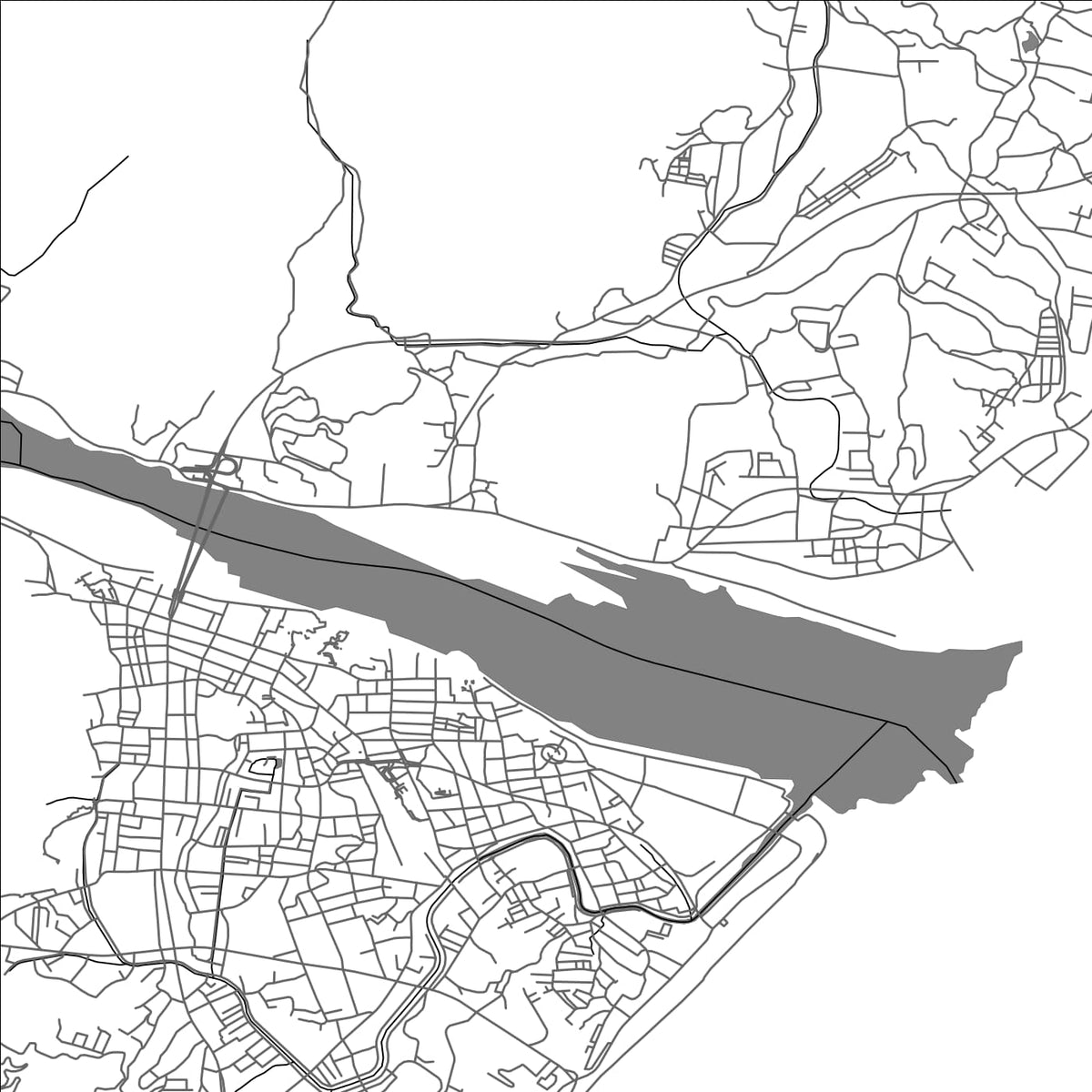 ROAD MAP OF KIHO, JAPAN BY MAPBAKES
