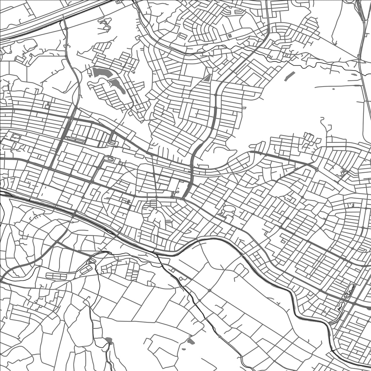 ROAD MAP OF KIMITSU, JAPAN BY MAPBAKES