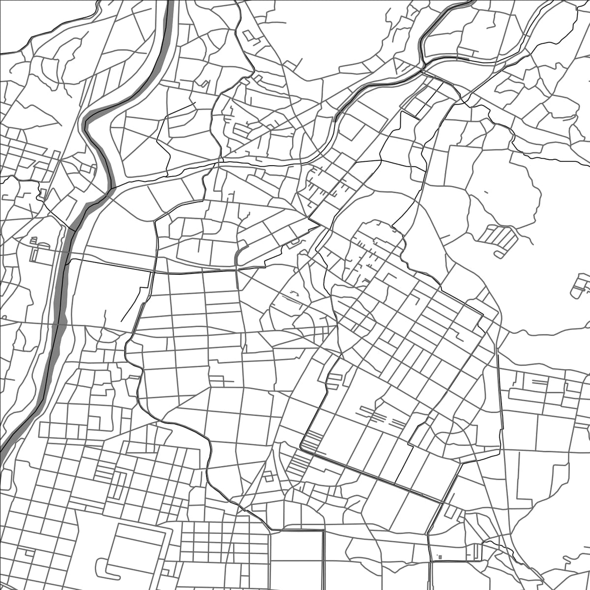 ROAD MAP OF KIRISHIMA, JAPAN BY MAPBAKES