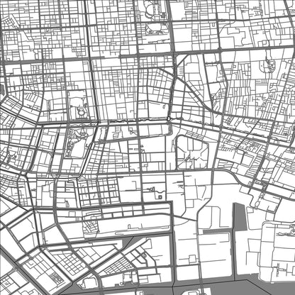 ROAD MAP OF KOTO CITY, JAPAN BY MAPBAKES