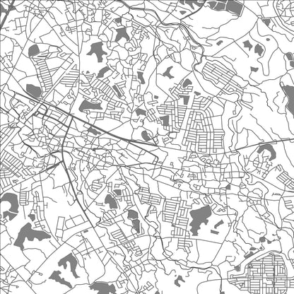 ROAD MAP OF KUMATORI, JAPAN BY MAPBAKES