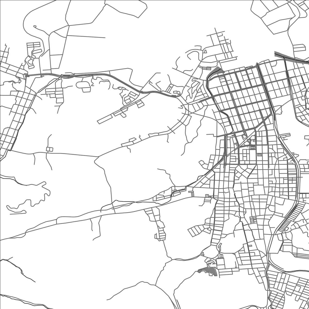 ROAD MAP OF MAIZURU, JAPAN BY MAPBAKES
