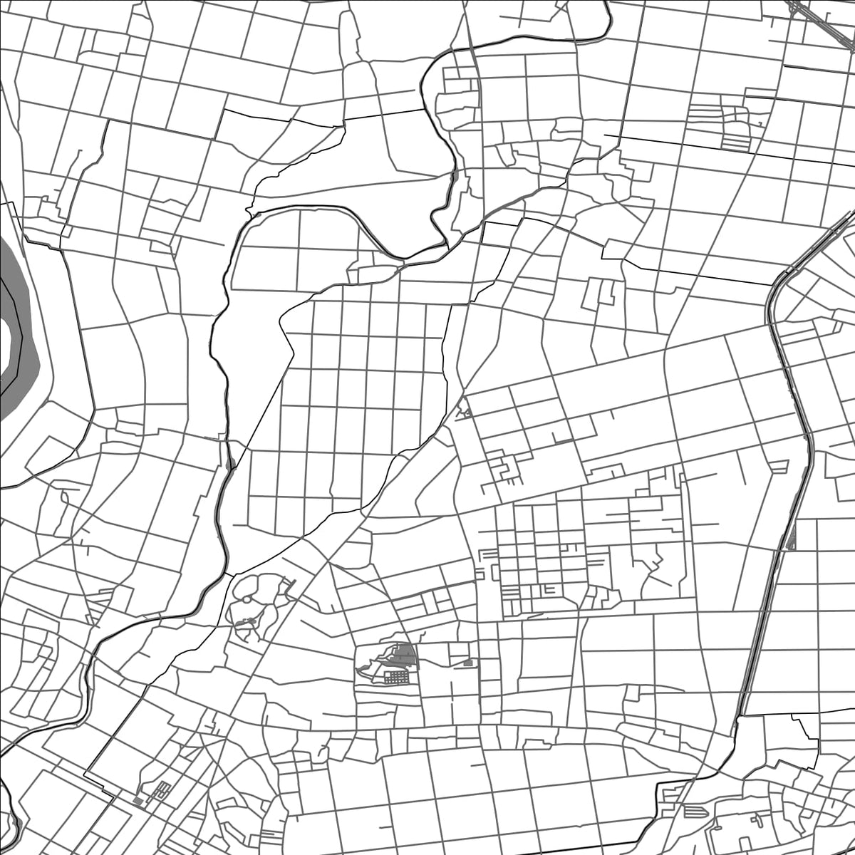 ROAD MAP OF MEIWA MIE, JAPAN BY MAPBAKES