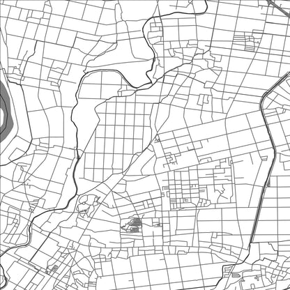 ROAD MAP OF MEIWA MIE, JAPAN BY MAPBAKES