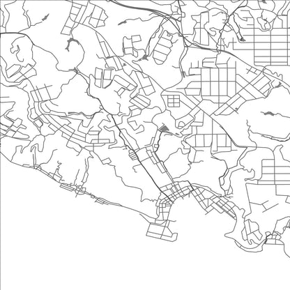 ROAD MAP OF MINAMICHITA, JAPAN BY MAPBAKES