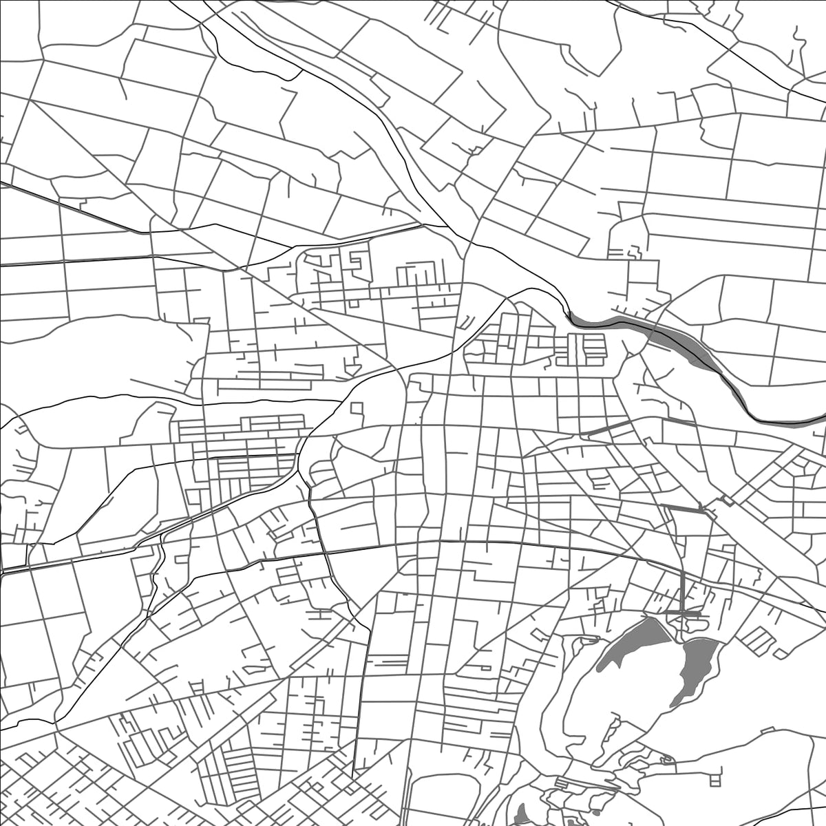 ROAD MAP OF MINAMISOMA, JAPAN BY MAPBAKES