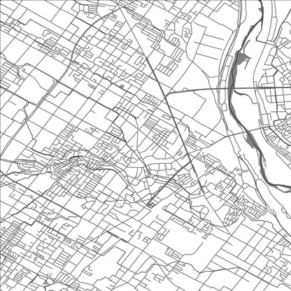 ROAD MAP OF MORIYAMA, JAPAN BY MAPBAKES