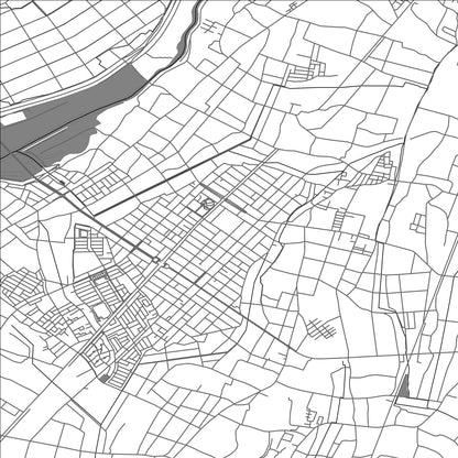 ROAD MAP OF NOGI, JAPAN BY MAPBAKES