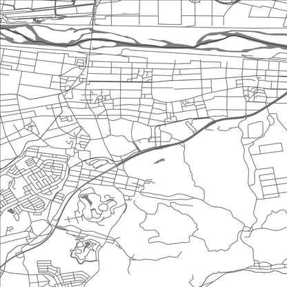 ROAD MAP OF NOMIMACHI, JAPAN BY MAPBAKES