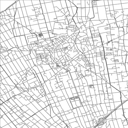 ROAD MAP OF NYUZEN, JAPAN BY MAPBAKES