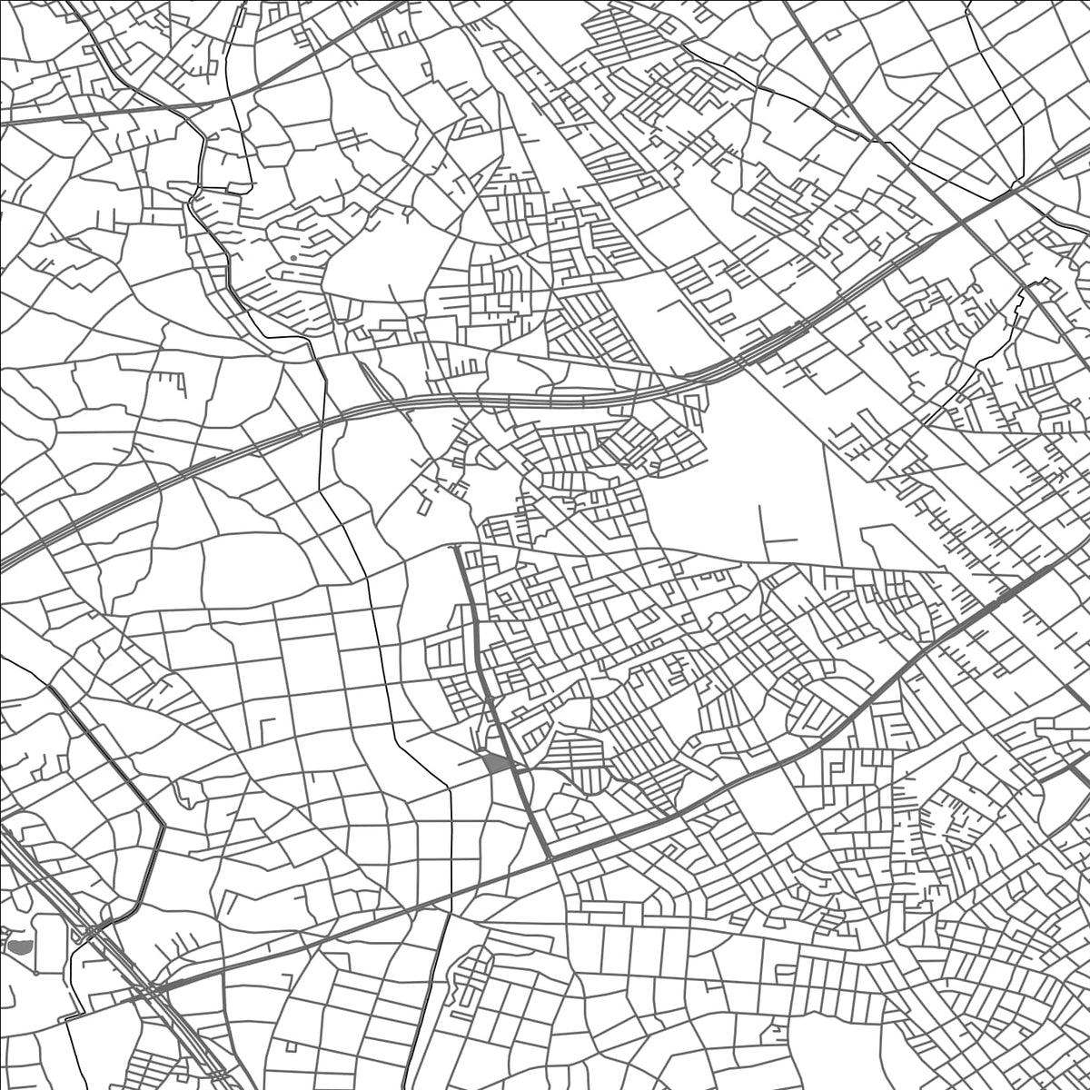 ROAD MAP OF OKEGAWA, JAPAN BY MAPBAKES