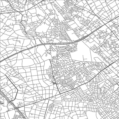 ROAD MAP OF OKEGAWA, JAPAN BY MAPBAKES