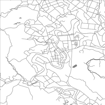 ROAD MAP OF OTAKI, JAPAN BY MAPBAKES