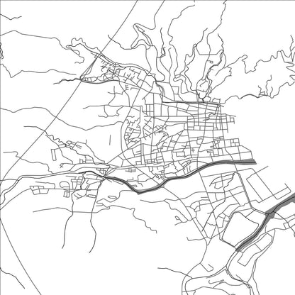 ROAD MAP OF OWASE, JAPAN BY MAPBAKES