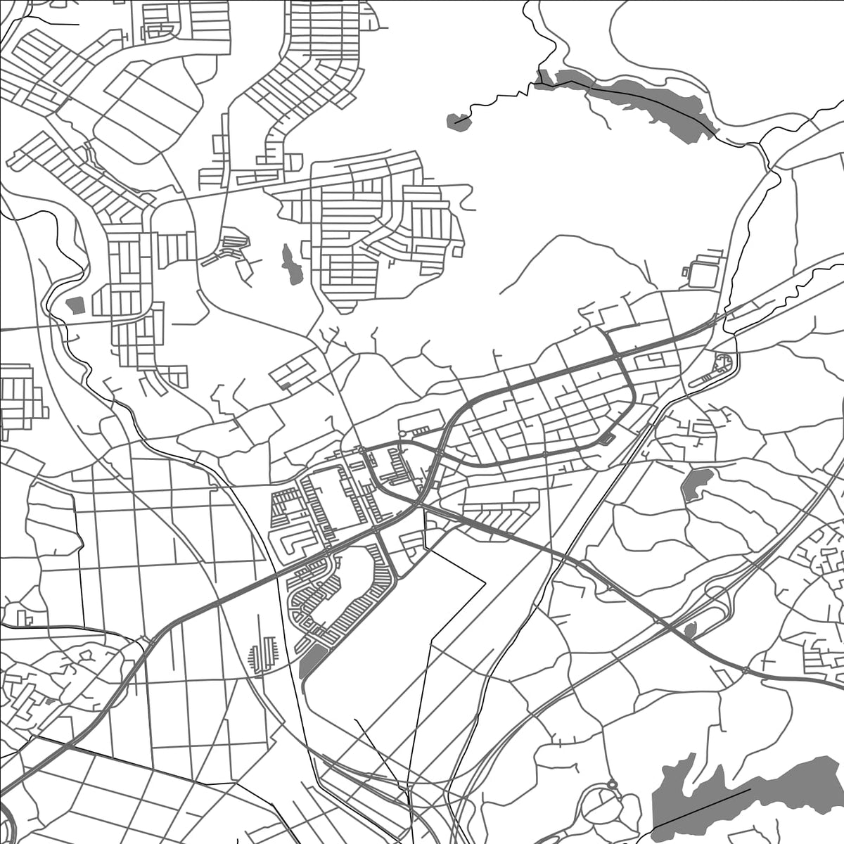 ROAD MAP OF RIFU, JAPAN BY MAPBAKES
