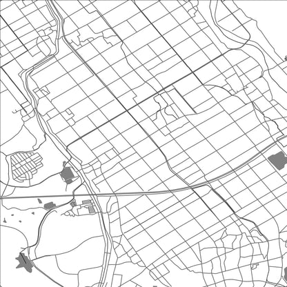 ROAD MAP OF RYUO, JAPAN BY MAPBAKES