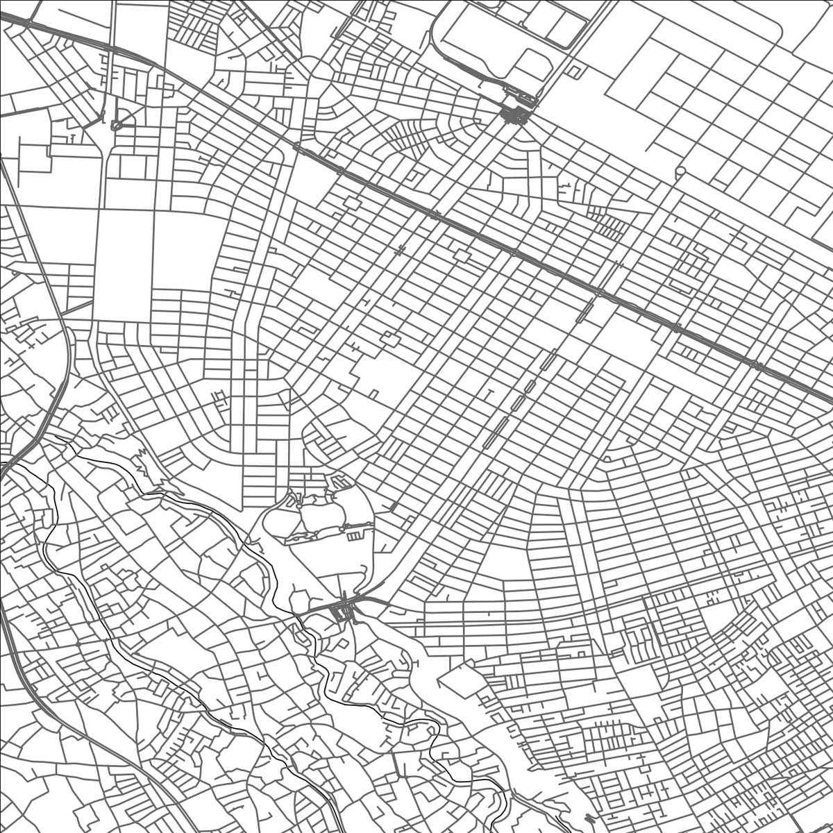 ROAD MAP OF SAGAMIHARA, JAPAN BY MAPBAKES