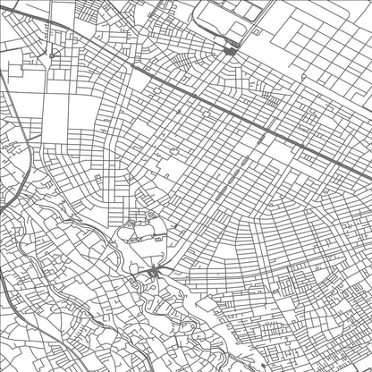 ROAD MAP OF SAGAMIHARA, JAPAN BY MAPBAKES