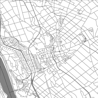 ROAD MAP OF SAKURA, JAPAN BY MAPBAKES