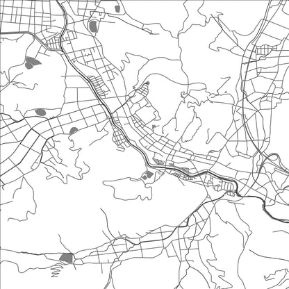 ROAD MAP OF SEIYO, JAPAN BY MAPBAKES