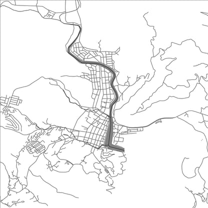 ROAD MAP OF SHIMOGAMO, JAPAN BY MAPBAKES
