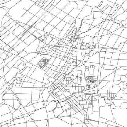 ROAD MAP OF SHINJO, JAPAN BY MAPBAKES