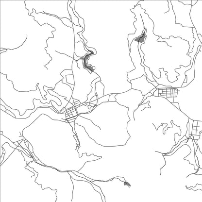 ROAD MAP OF SHINKAMIGOTO, JAPAN BY MAPBAKES
