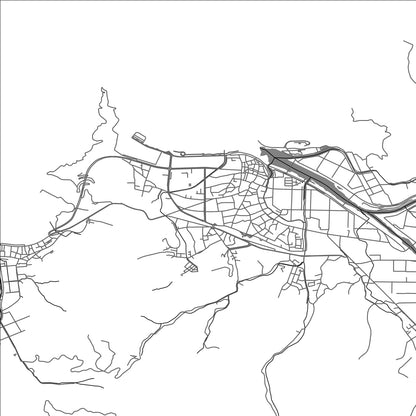 ROAD MAP OF SHINONSEN, JAPAN BY MAPBAKES
