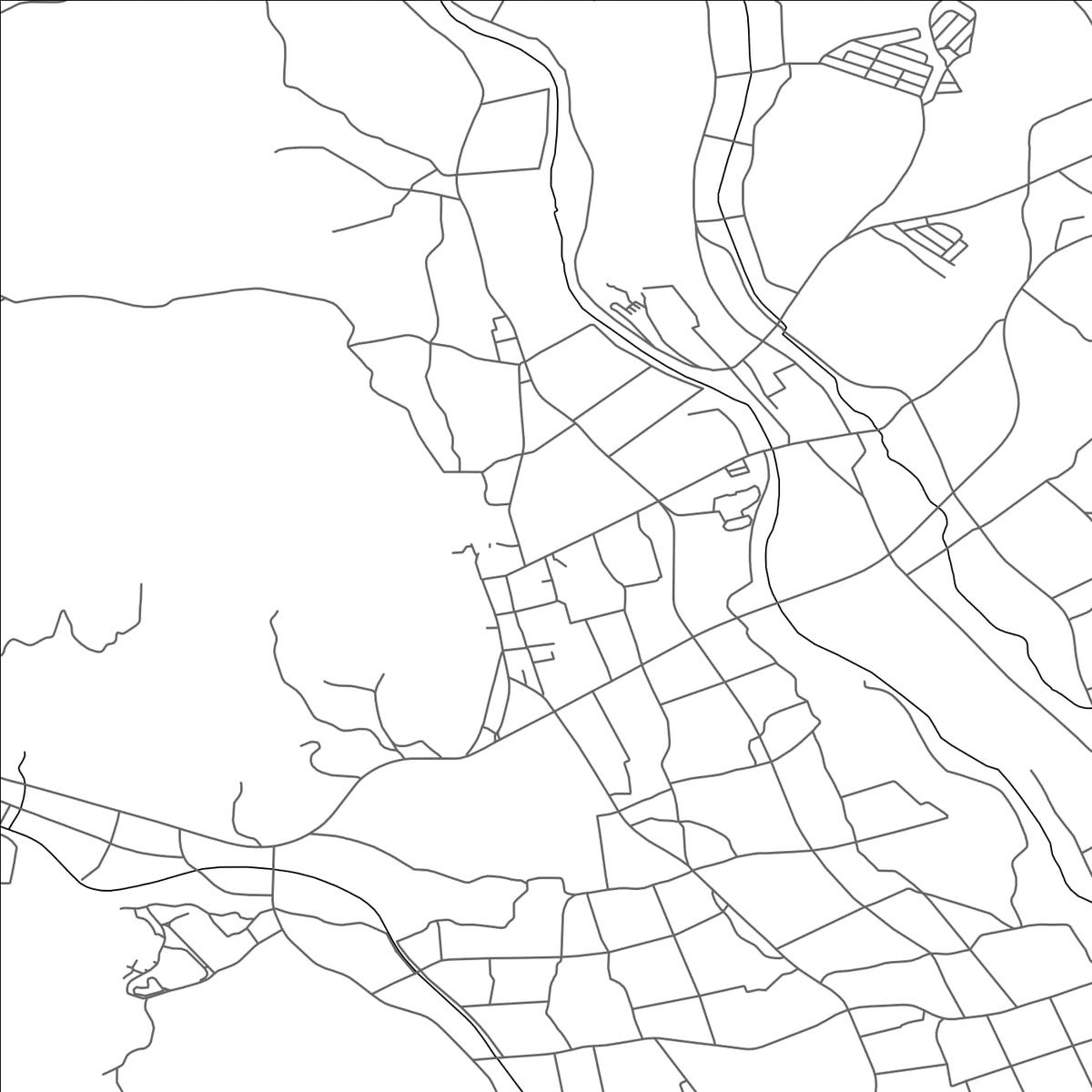 ROAD MAP OF SHIOYA, JAPAN BY MAPBAKES