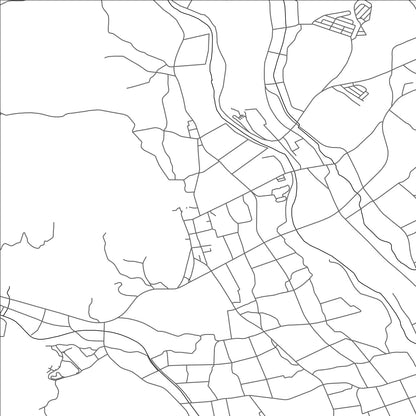 ROAD MAP OF SHIOYA, JAPAN BY MAPBAKES