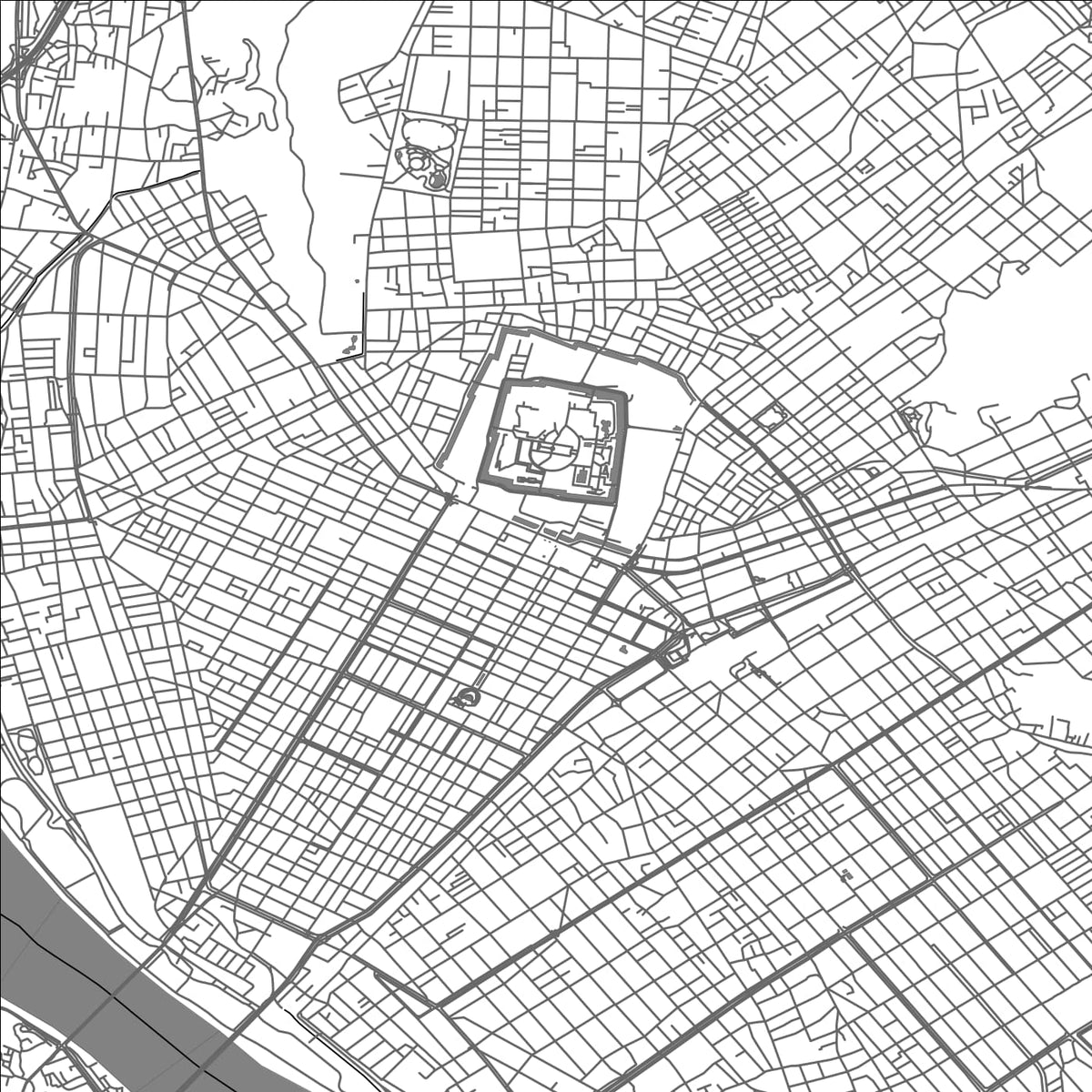 ROAD MAP OF SHIZUOKA, JAPAN BY MAPBAKES