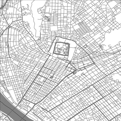 ROAD MAP OF SHIZUOKA, JAPAN BY MAPBAKES