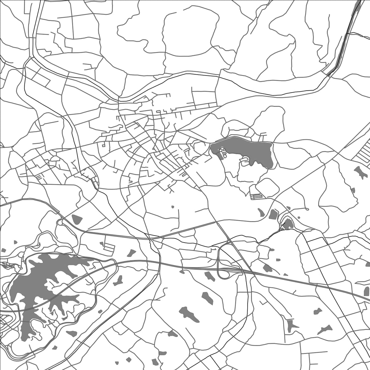 ROAD MAP OF SHOBARA, JAPAN BY MAPBAKES