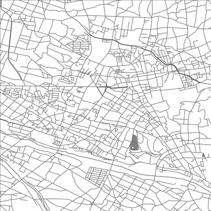 ROAD MAP OF SUZAKA, JAPAN BY MAPBAKES