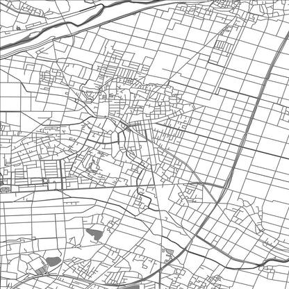 ROAD MAP OF SUZUKA, JAPAN BY MAPBAKES