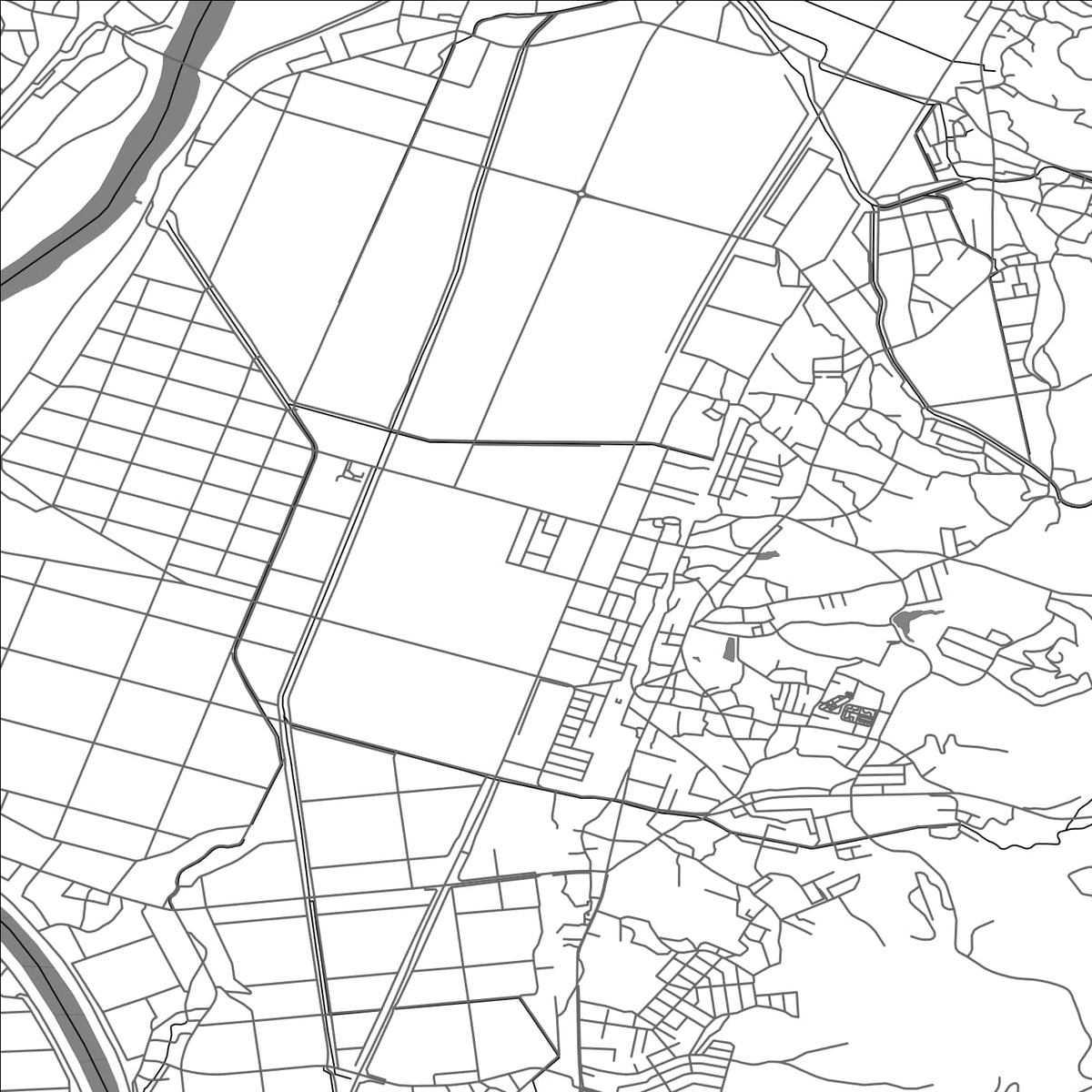 ROAD MAP OF TAGAMI, JAPAN BY MAPBAKES