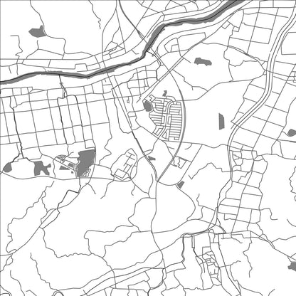 ROAD MAP OF TAKI, JAPAN BY MAPBAKES