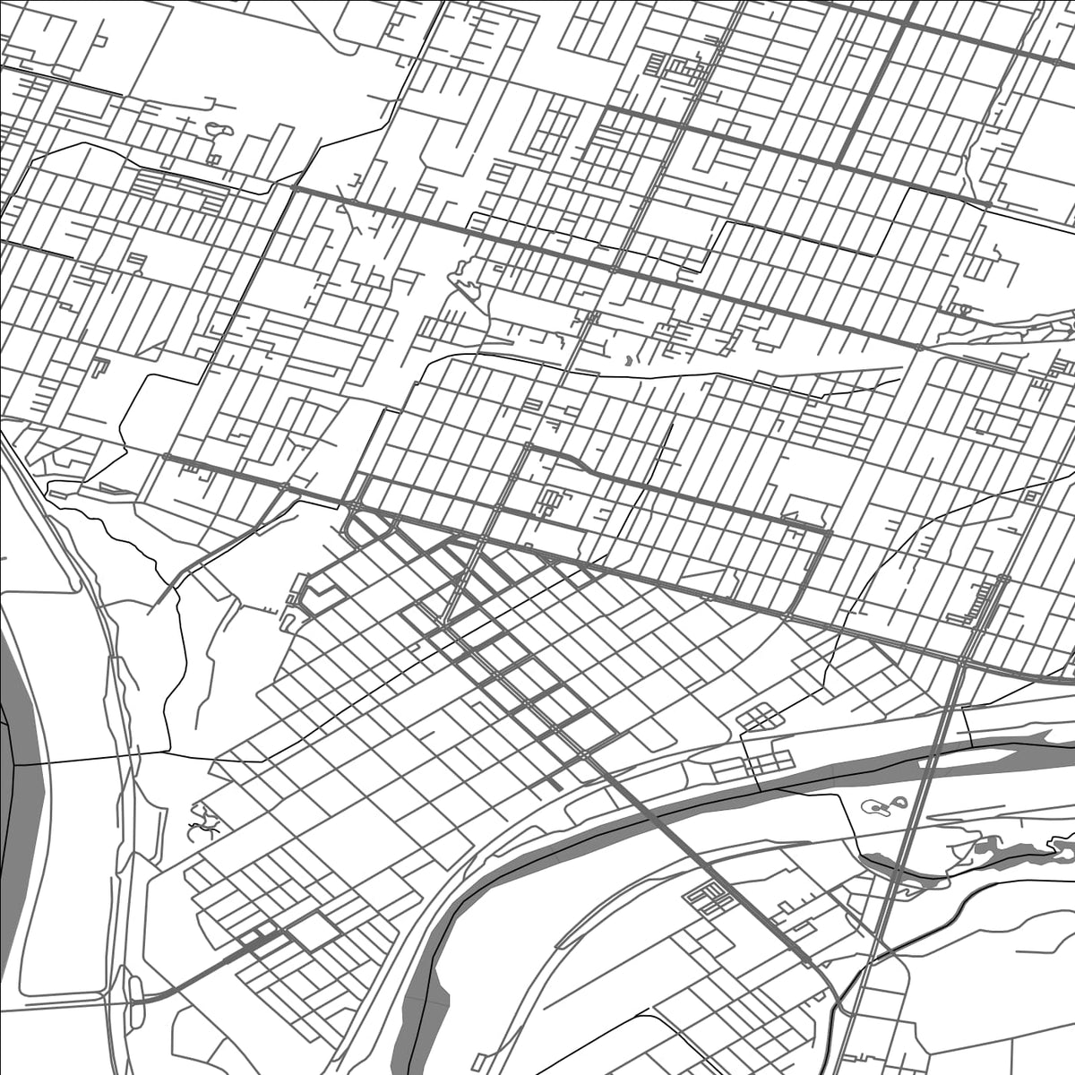 ROAD MAP OF TAKIKAWA, JAPAN BY MAPBAKES